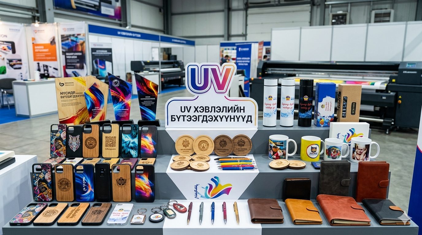 UV хэвлэлийн жишээ